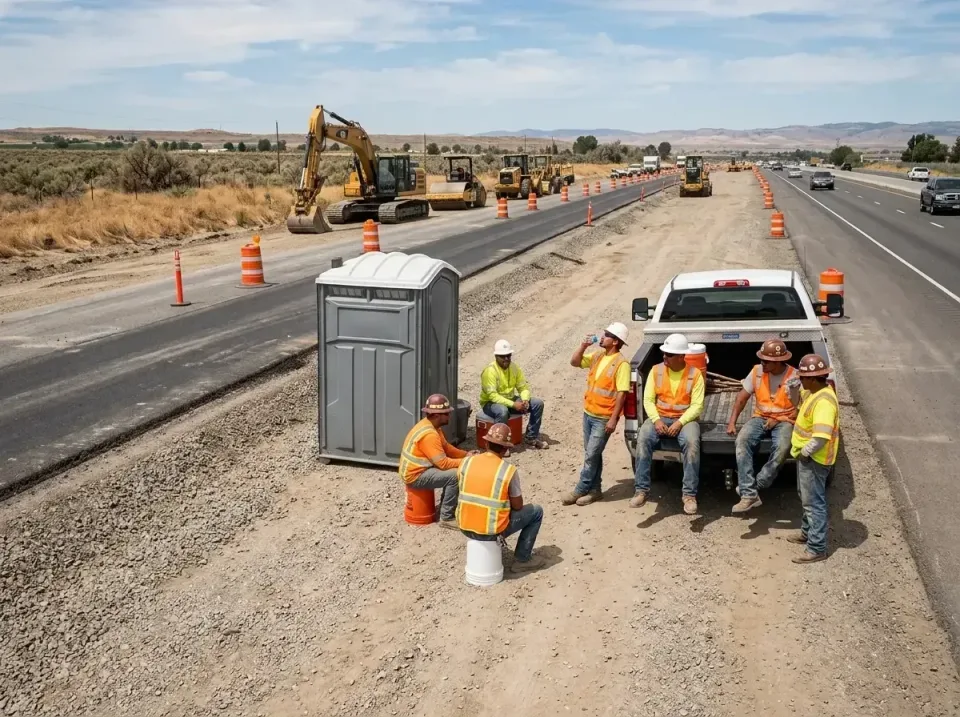 highway-road-construction-crew-007 — frequently asked questions, Porta Potty and Restroom Rentals in Farr West, UT